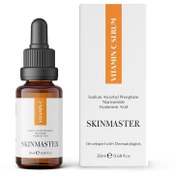 Resim Skinmaster vitamin c serum aydınlatıcı renk tonu eşitleyici 20 ml (sodium ascorbyl phosphate, niacinamide, ha) 