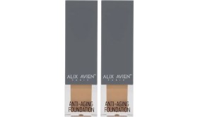 Resim Yaşlanma Karşıtı Vitamin Içeren Nemlendirici SPF15+ Fondöten - Anti Aging Foundation 502 Pale Sand (2 Paketi) 