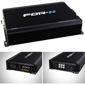 Resim For-x Oto Anfi 240W 4 Kanal Bass Kontrol For-X XAE-604 