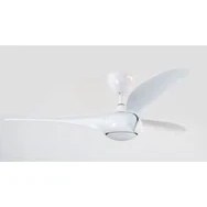 Resim Beyaz Aydınlatmalı Uzaktan Kumandalı 132CM Tavan Vantilatörü 