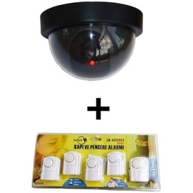 Resim Lorex Sahte Kamera + 5'Li Kapı Pencere Alarmı 