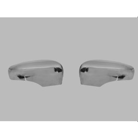 Resim Renault Clio 4 Hb 5d/sw Ayna Kapağı 2 Parça 2012 Ve Üzeri Krom Paslanmaz Çelik 