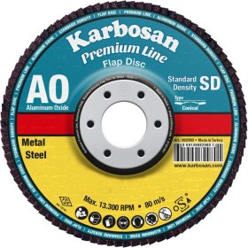 Resim Karbosan 180X22 60 Kum Flap Ao Kırmızı 10'lu 