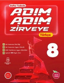 Resim Newton Yayınları 8. Sınıf Türkçe Adım Adım Zirveye Soru Bankası Yeni 