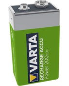 Resim Varta 56722 200 mAh 9V Ni-MH Şarj Edilebilir Pil 4'lü 