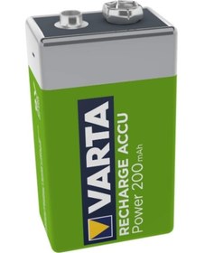 Resim Varta 56722 200 mAh 9V Ni-MH Şarj Edilebilir Pil 4'lü 