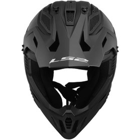 Resim LS2 FAST 2 MAT SİYAH KASK 