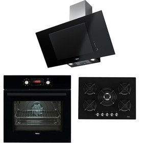 Resim TEKA Siyah CHEF 10 Üçlü Ankastre Set (TEKA.64000470) 