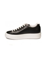 Resim Cesare Paciotti Su5stsz Siyah Beyaz Desenlı Deri Sneaker Erkek Ayakkabı Siyah 
