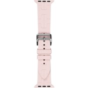 Resim Gpack Apple Watch SE 2 2022 44mm Uyumlu Kordon Katman Görünüm Spor Silikon KRD92 