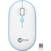 Resim Lecoo WS212 Kablosuz Mouse Beyaz ve Mavi Lenovo