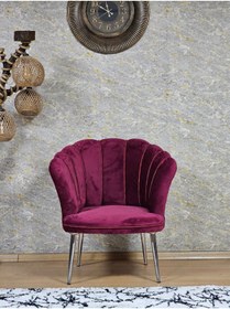 Resim SEVİNÇ MOBİLYA gümüş papatya çay seti tekli, tekli berjer, tekli oturak, bahçe mobilyası teklisi 