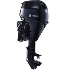 Resim Tohatsu MFS 30 DEFL Uzun Şaft Marşlı Manuel Standart Kol 4 Zamanlı Deniz Motoru 