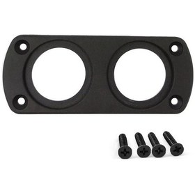 Resim İkili Pano Tip Usb Ve Çakmaklık İçin Kulaklı Aparat 