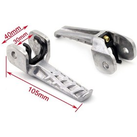 Resim Honda Crf250 L Arka Yolcu Pegi Pedalı 