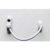Resim Winlock Pencere Kilidi Çelik Halatlı - - Beyaz - 5 Li Set 004 - B5 