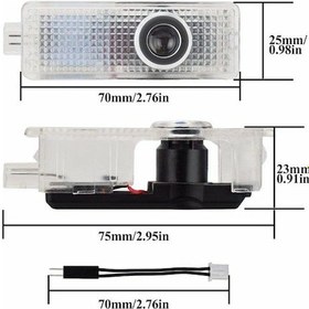 Resim Bmw G11 Kapı Altı Işık Lazer Led Logo Hoşgeldin Aydınlatması 