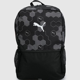 Resim Puma Beta Backpack Puma Black-Logo Pixel siyah unısex sırt Çantası 07951101 