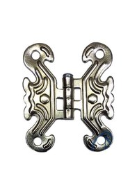 Resim Dekoratif Sac Kelebek Menteşe - Küçük, Nikel, 1 Adet Çok Renkli 