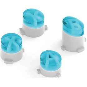 Resim Xbox One S One Elite Kontrolcüsü Abxy Yedek Düğmeleri - Açık Mavi 