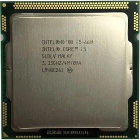 Resim CHYYAC Intel Core I5-660 I5 660 3,3 GHz Çift Çekirdekli CPU İşlemci 4M 73W LGA 1156 