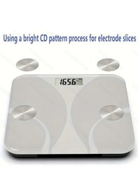 Resim Bayanlar İçin Dijital Banyo Baskülü 1 Adet Lcd Ekran Kaymaz 