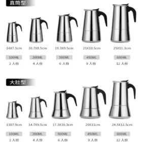 Resim Soi Home Espresso Maker (Moka Pot) 4 Fincan 