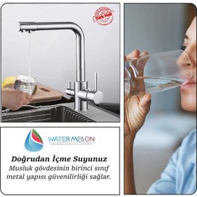 Resim ACESER Yeni Nesil 3 Yollu Arıtma Bataryası Şebeke Ve Arıtma Çıkış 