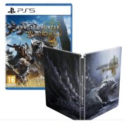 Resim Monster Hunter Wılds Steel Book Edıtıon Ps5 Oyun 