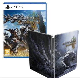 Resim Monster Hunter Wılds Steel Book Edıtıon Ps5 Oyun 