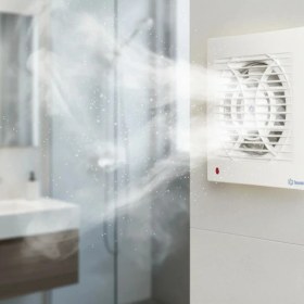 Resim Kendal KSP100 Q100 15W Banyo Duvar Baca Aspırator 