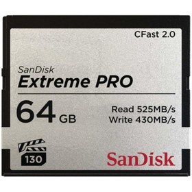 Resim Sandisk Extreme Pro 64 GB SDCFSP-064G-G46D CFAST 2.0 Hafıza Kartı 