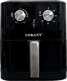 Resim Sokany SK-ZG-8045 2000 W Profesyonel Sıcak Hava Fritözü Airfryer 