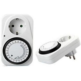 Resim Cata Zaman Ayarlı Priz Mekanik Zaman Saati (mavi ) 