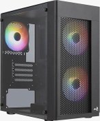 Resim 500W HEXFORM AE-HEXFR-500 Gaming Micro-Tower PC Kasası Aerocool