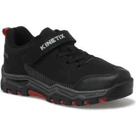 Resim Kinetix Races Siyah Kırmızı Cırtlı Erkek Çocuk Outdoor Ayakkabı 