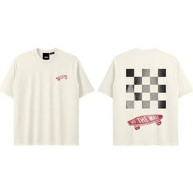 Resim Full Deck Ss Tshirt Erkek Beyaz T-shirt - Vn000t6v Beyaz 