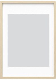 Resim Ahşap Çerçeve, Meşe Görünümlü, 50x70 Cm 