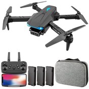 Resim Lemestar "4k Kameralı S89 Rc Drone: Katlanabilir, Yerçekimi Sensörlü, Başsız Mod Ve El Hareketi Kontrollü" 