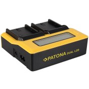 Resim Patona 7683 LP-E6 Canon İkili Dual Lcd Usb Charger 