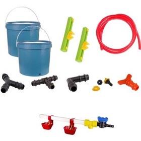 Resim TavPet Nipel Suluk Seti Montaj Aparatlı 40 Lt Depolu (Set/45) 