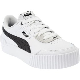 Resim Puma Carina Lift 373031 02 Kadın Beyaz Sneaker Spor Ayakkabı Beyaz 