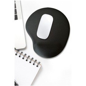 Resim Mouse Pad Bilek Destekli Siyah Baskısız Mousepad 