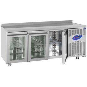 Resim Csa Karacasan 400 Lt Üç Kapılı 600'lük Tezgah Tipi Buzdolabı 430 Çelik 