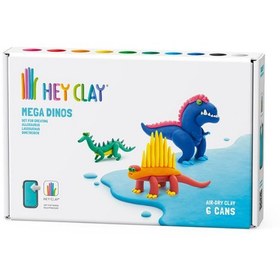 Resim Hey Clay Yaratıcı Kil Seti - Lagosuchus, Allosaurus, Dimetrodon 