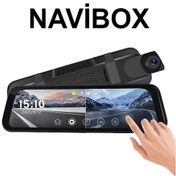 Resim Navibox 140 Açılı 1080p Dvr Dokunmatik Carplay Ayna Yol Kayıt Kamerası Nv2140cda Ön Arka Kamera Diğer 