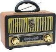 Resim Rt-863 Bluetoot Fm-Usb-Tf-Aux Kumandalı Nostaljik Radyo Everton