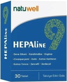 Resim Natuwell Hepaline 30 Tablet 