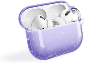 Resim Airpods Pro 2 Allstar Airbag 32 Parlayan Simli Saydam Renkli İle Uyumlu Kılıf 