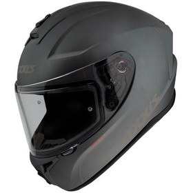 Resim Bimotaks Axxıs Draken Mat Tıtanıum Motosiklet Kaskı 